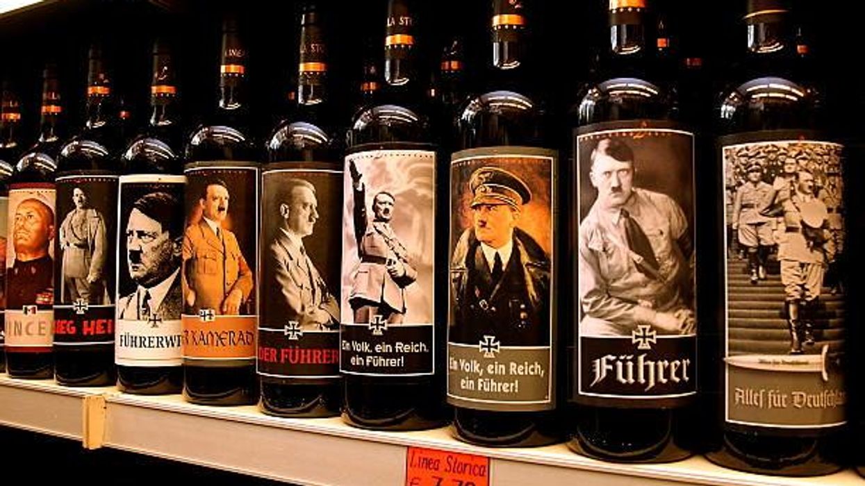 Italian winemaker defends selling Hitler-branded bottles