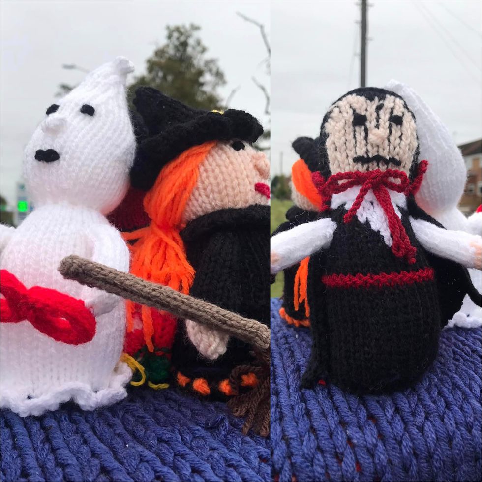 Items on top of a postbox