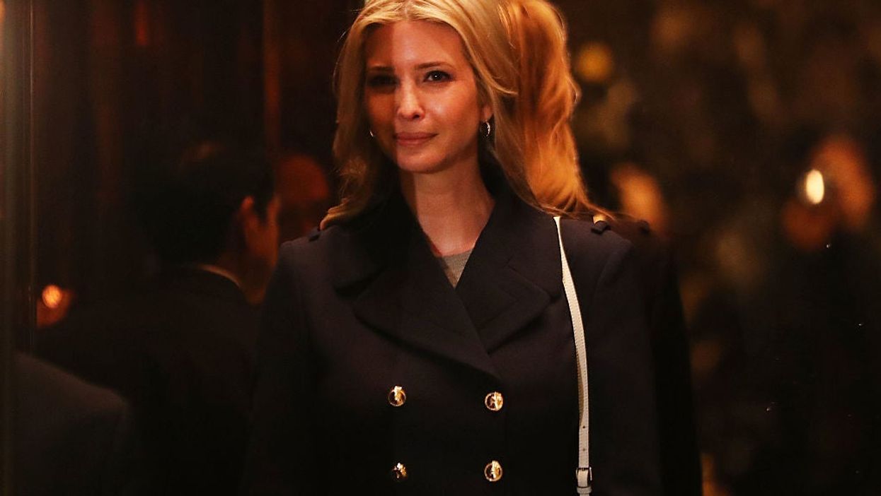 Ivanka Trump, pictured inside Trump Tower, is said to be eyeing a climate-change role