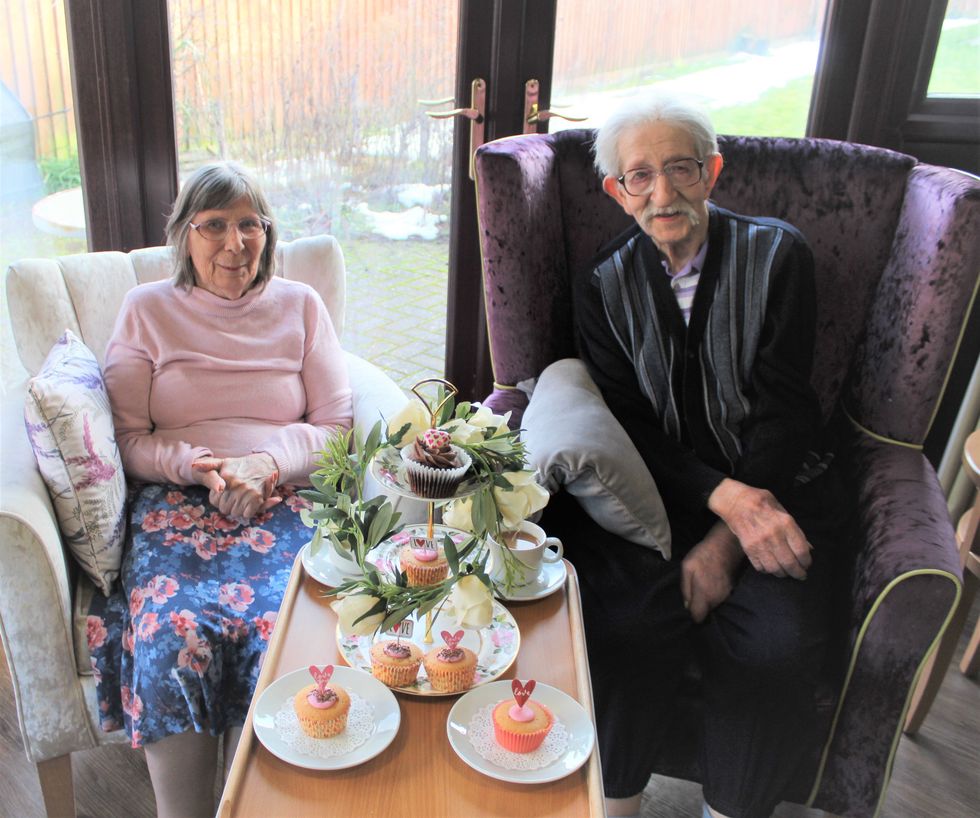 Ivor and Pansy Warren, who have been married for 65 years