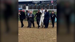 People aren't happy Jack Harlow got carried across mud by two ...