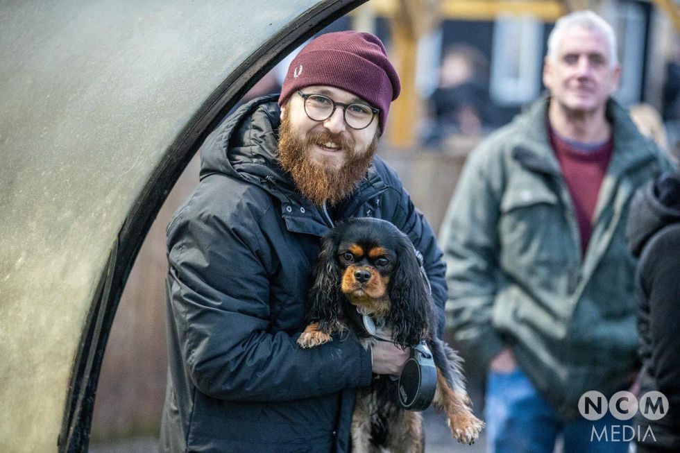 Jack Sargeant, Labour MS for Alyn & Deeside and his Cavalier King Charlies Spaniel, Coco