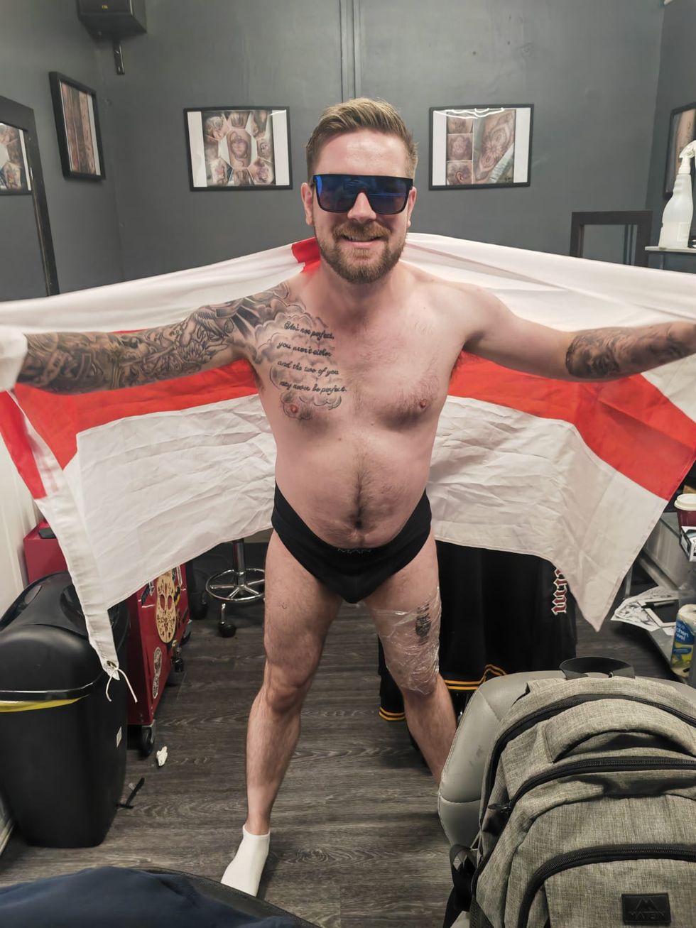 Man to keep England ‘Euro winners’ tattoo until next tournament in 2028