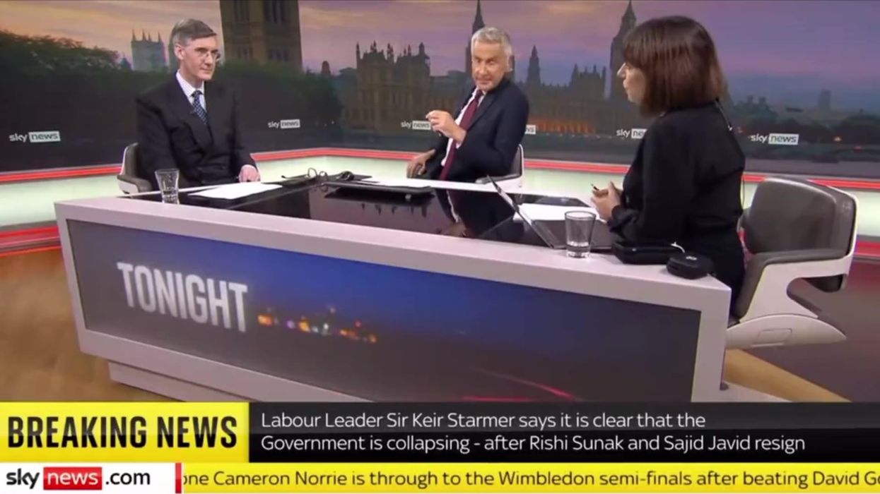 Jacob Rees-Mogg booed after calling Boris Johnson 'an exceptional leader'