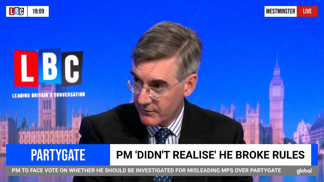 Jacob Rees-Mogg tells Andrew Marr to 'get perspective' over his father's lockdown death
