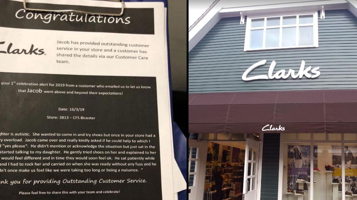 Jacob's glowing feedback and the store in question
