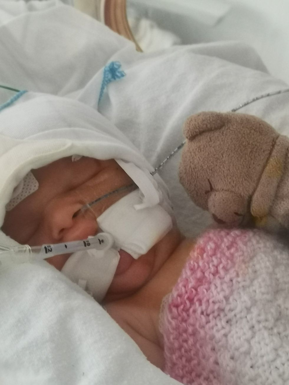 Jade at Evelina London Children\u2019s Hospital (Family handout/PA)