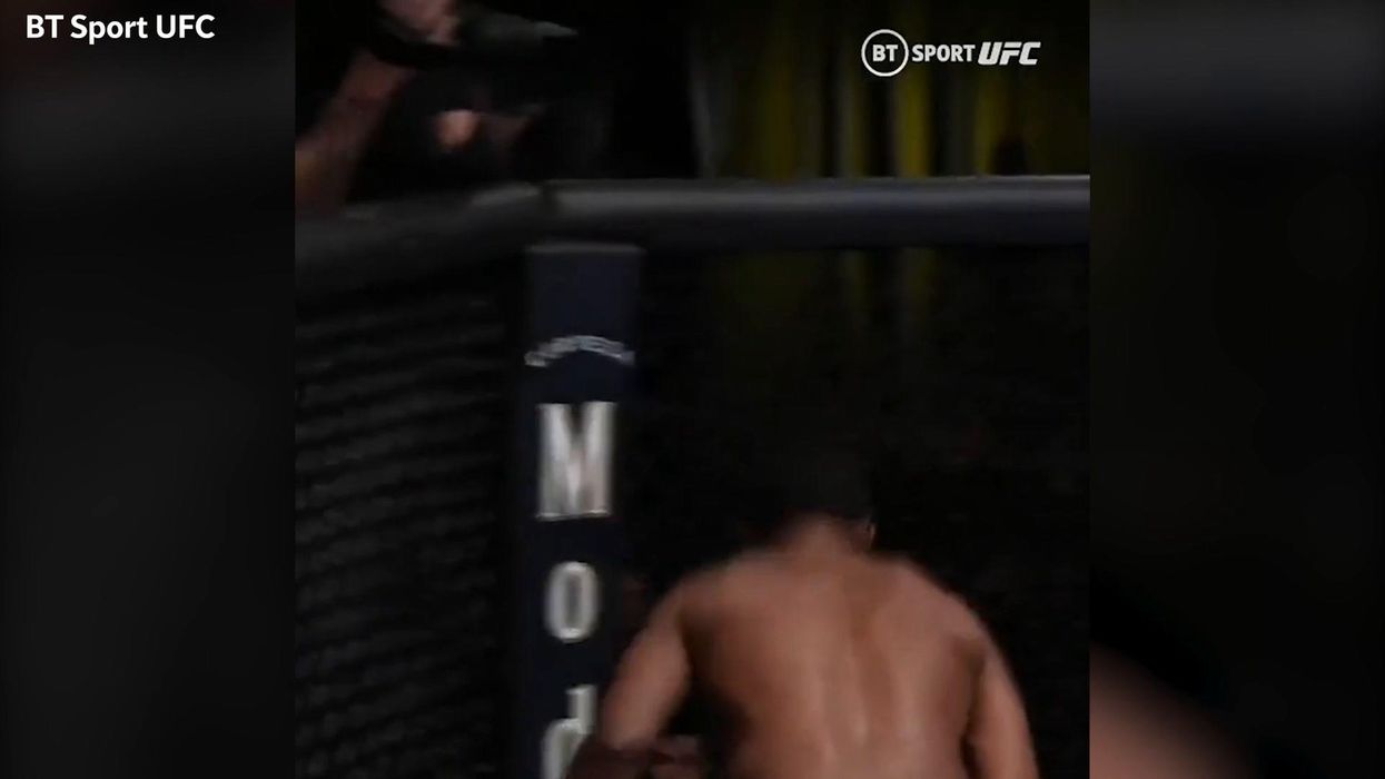 UFC fighter sends opponent flailing after hitting 'one of the weirdest KO's ever'