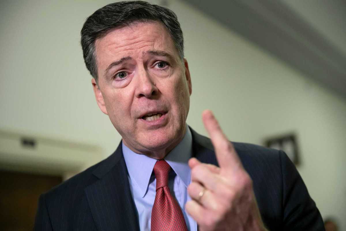 James Comey charged for threatening Trump...with seashells
