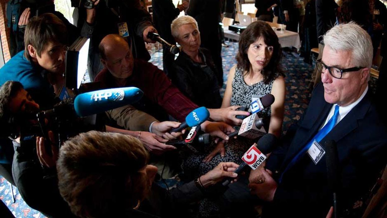 James Foley's parents, Diane and John