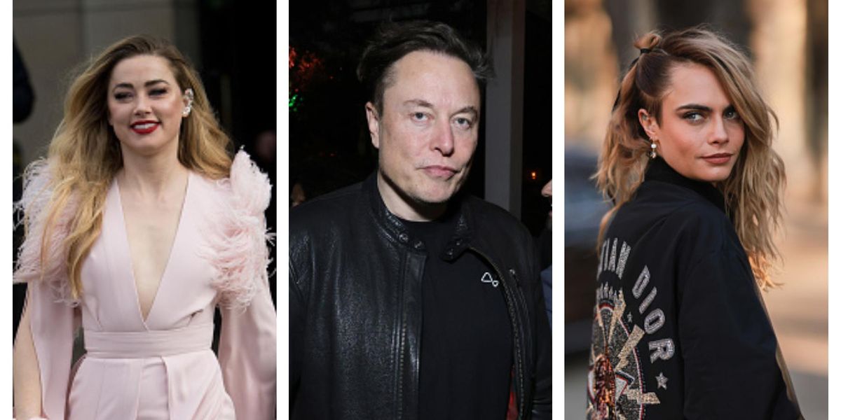 This is how Elon Musk responded to claims he had threesome with Amber Heard and Cara Delevingne - indy100