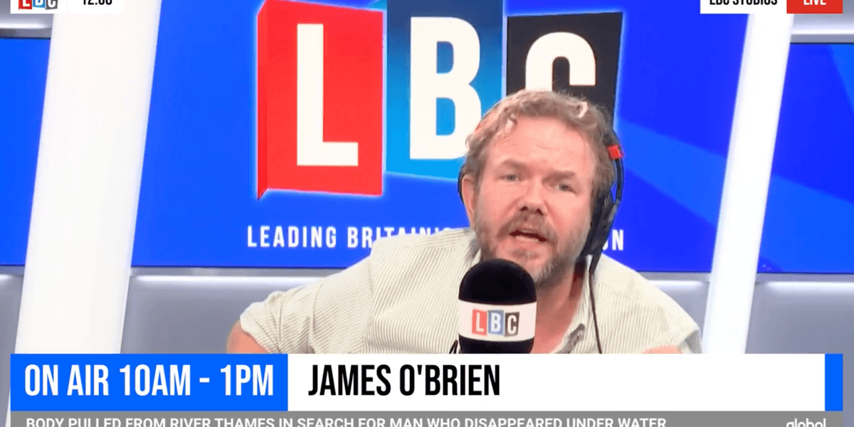 James O'Brien says claim that radio show is harder than manual labour ...