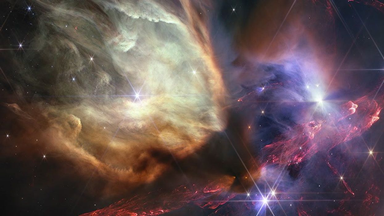 Nasa shares spectacular never-before-seen images of stars 'being born'