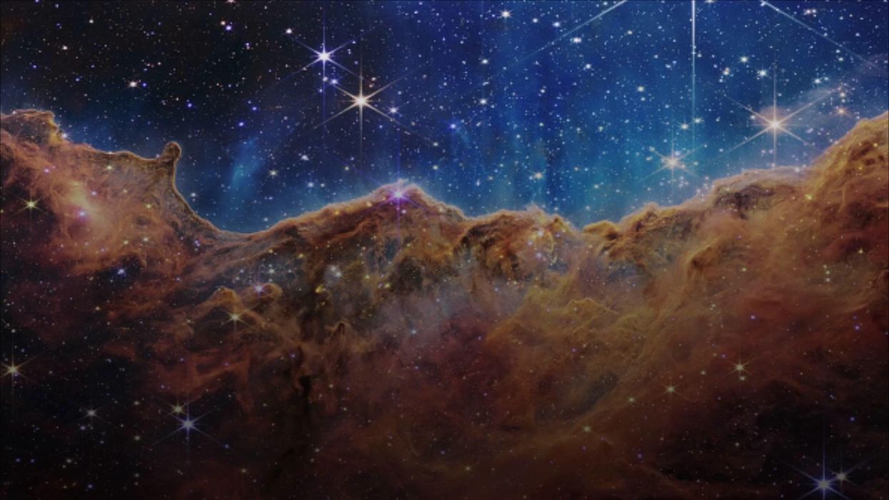 The size of our galaxy compared to the rest of space might make you feel a bit ill