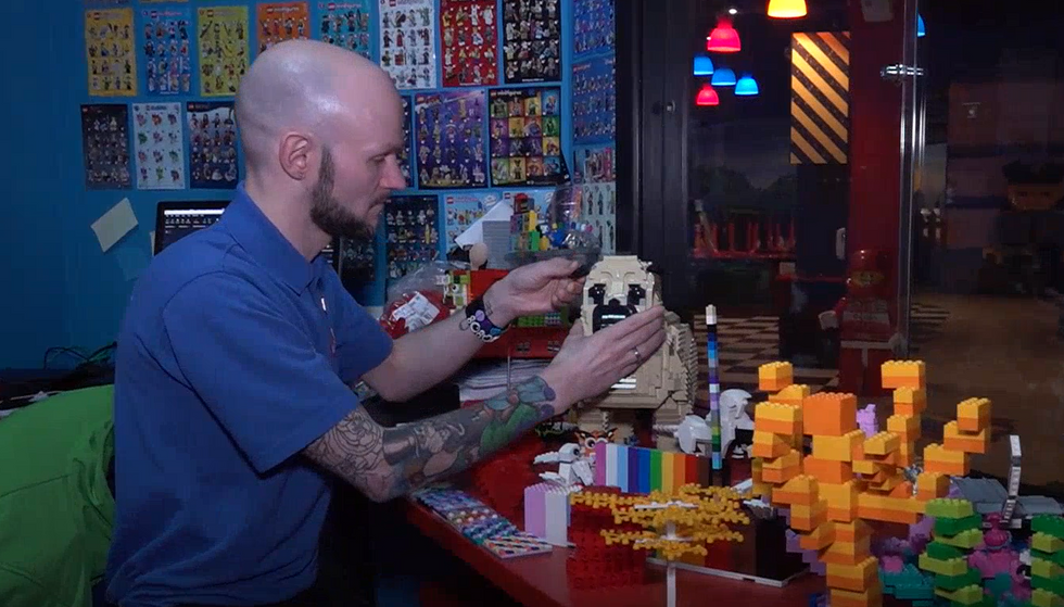 One of the world’s 26 master model builders for Lego hails ‘rewarding’ job