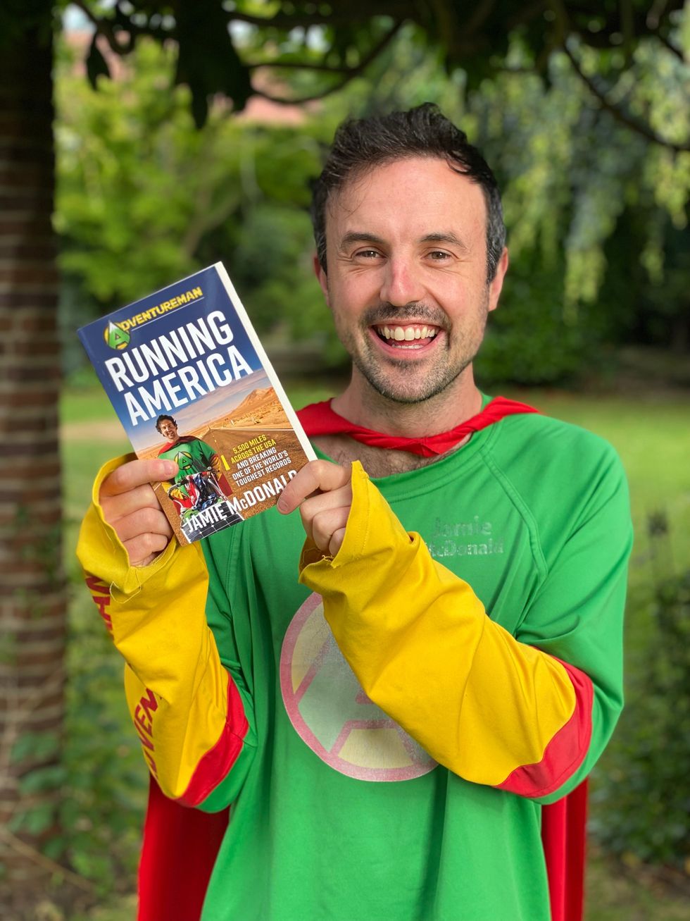 Jamie McDonald has become a father, written a book and is already planning his next feat (Jamie McDonald/PA)