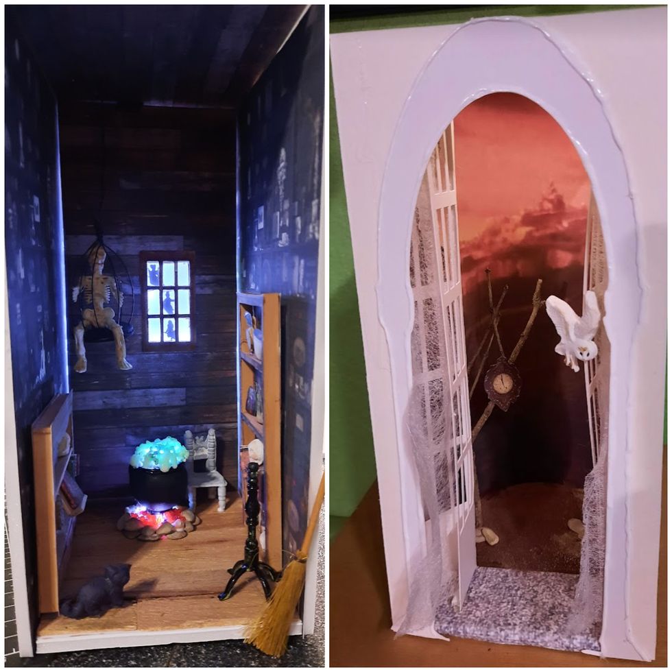 Retired teacher spreads happiness with book nooks based on ‘iconic’ film scenes