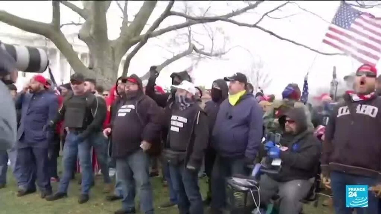 Trump supporters are trying to blame the Capitol riot on Ukraine