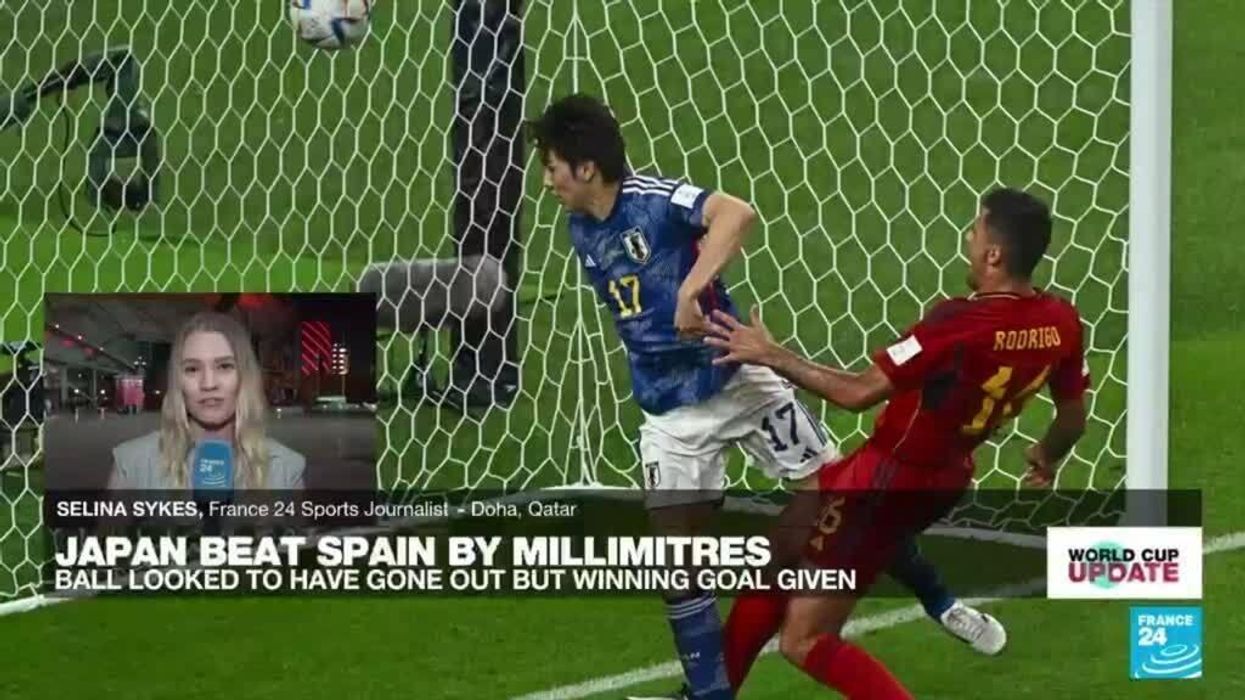 Everybody has become a goal line technology expert following Japan's win over Spain