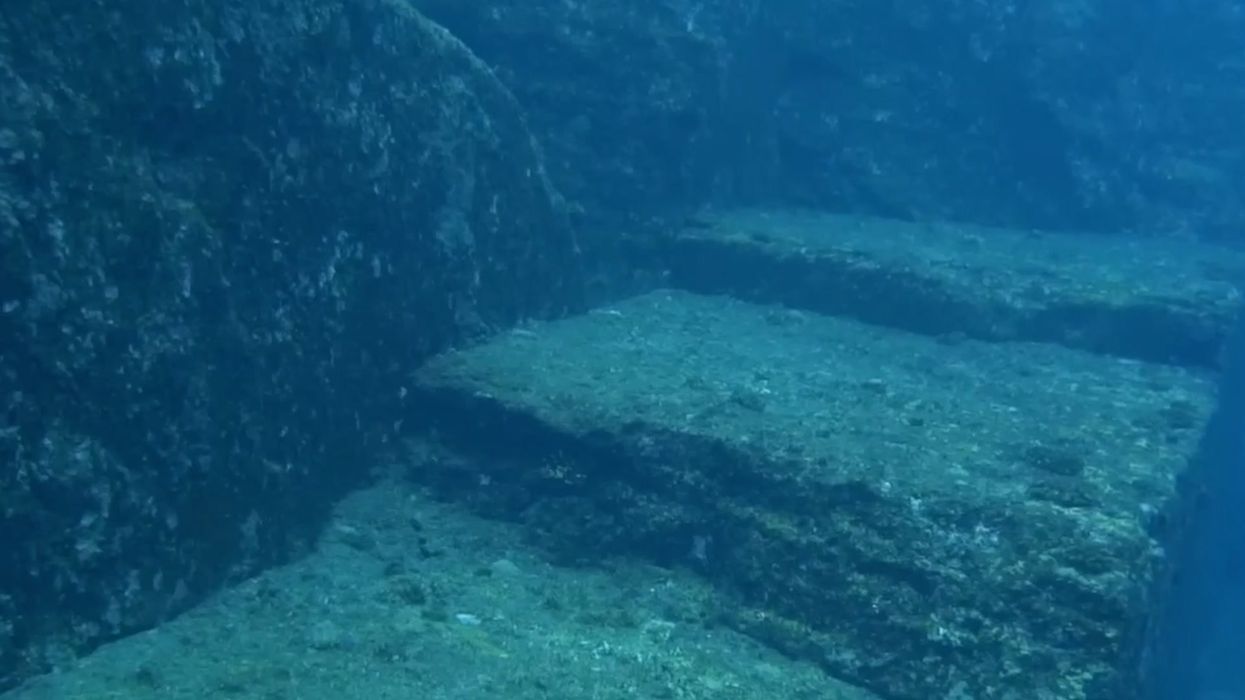Japan's ancient underwater 'pyramid' remains one of the world’s great mysteries