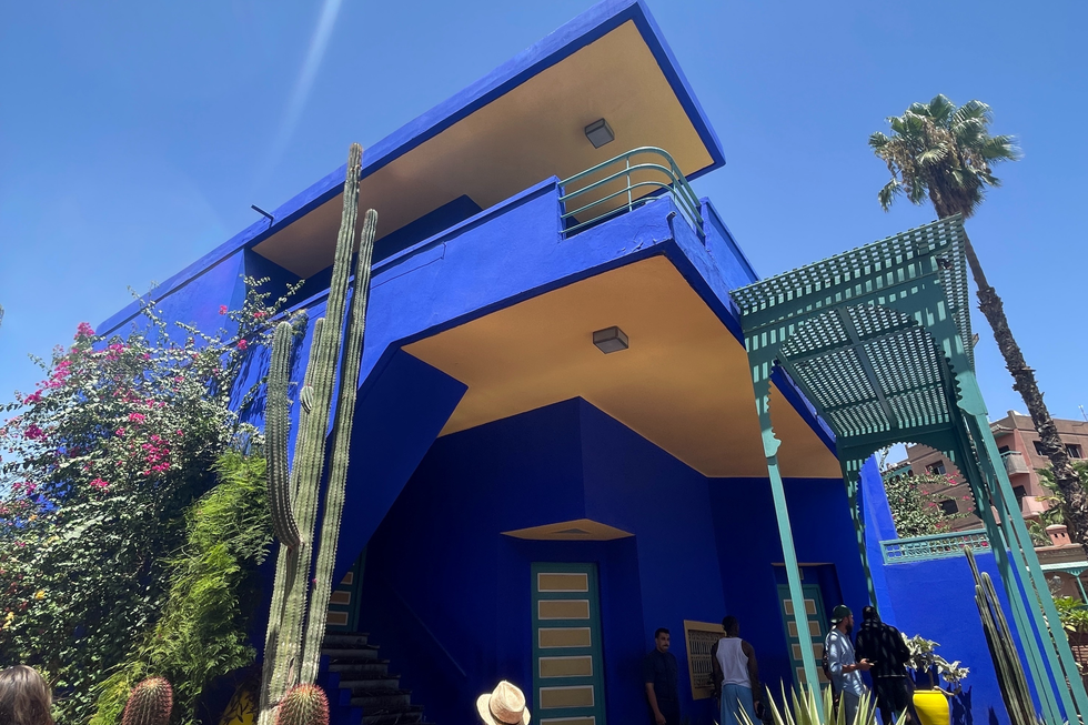 Jardin Majorelle, former home of Yves Saint Laurent