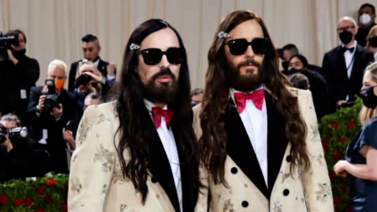 No, Jared Leto wasn't wearing the strangest outfit at the Met Gala