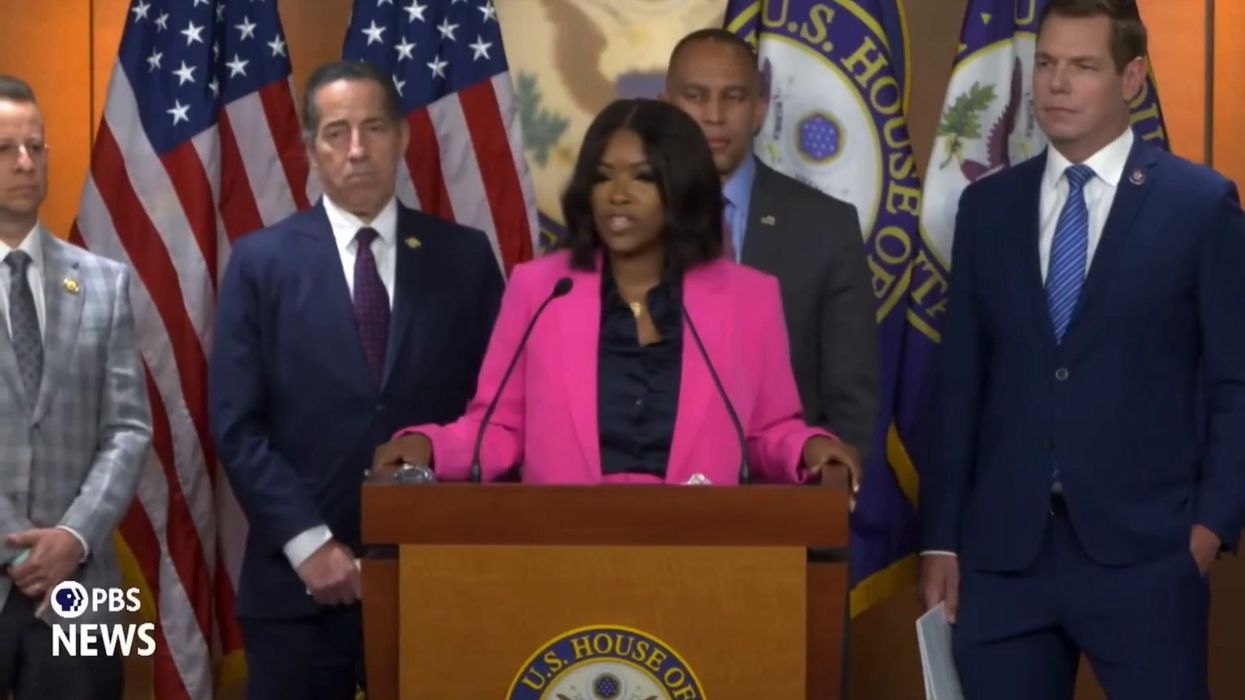 Jasmine Crockett calls out Trump's 'divide and distract' tactics