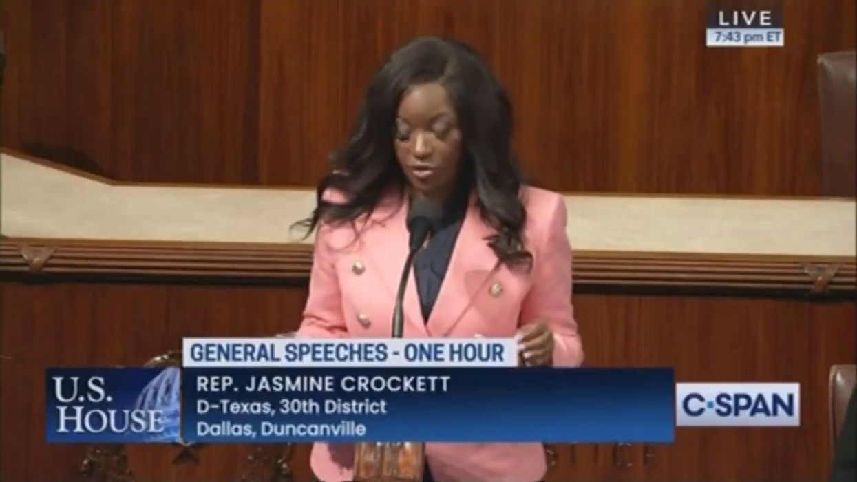 Jasmine Crockett 'destroys' Donald Trump in powerful floor speech