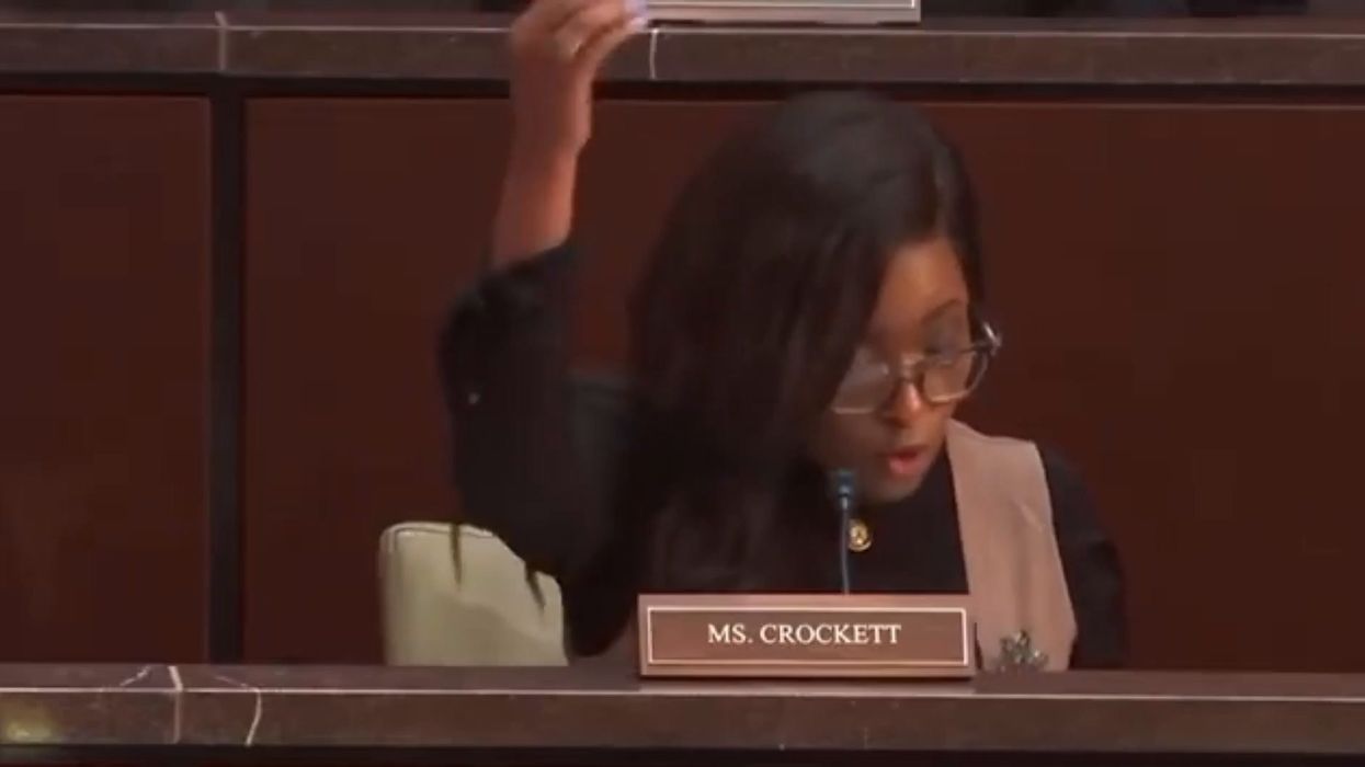 Rep Jasmine Crockett plays game of 'Trump or trans?'