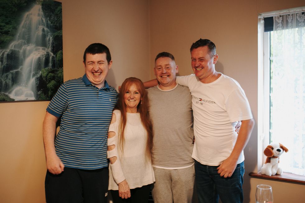 Jason O\u2019Neill, Mark Balls, Phyllis O\u2019Neill and James O\u2019Neill