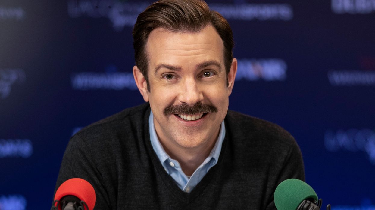 <p>Jason Sudeikis as Ted Lasso</p>