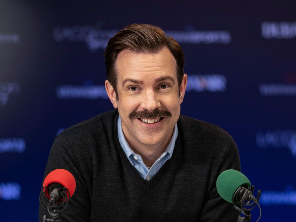 </p><p>Jason Sudeikis as Ted Lasso</p>