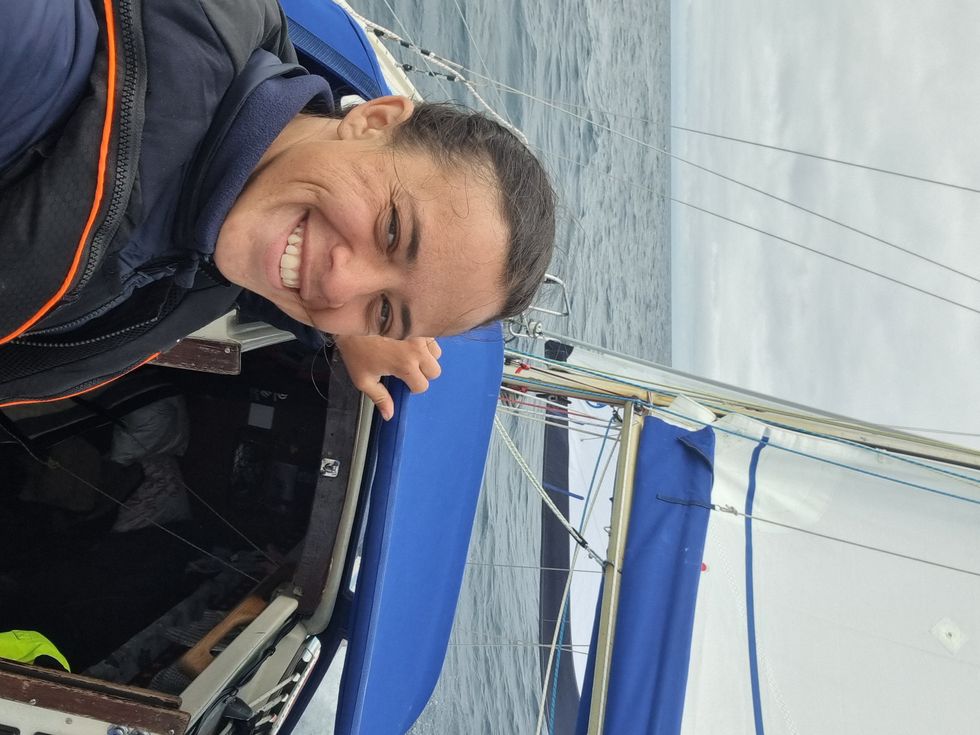Jazz Turner, 27, who lives with Ehlers Danlos Syndrome, is planning on competing in a solo round the world sailing voyage (Jazz Turner/PA)
