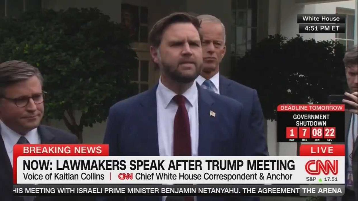 JD Vance blames Biden for potential government shutdown - and literally no one is surprised