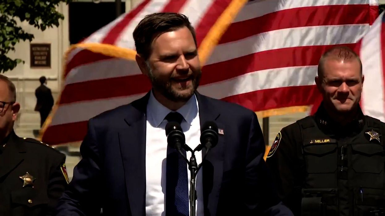 MSNBC accidentally airs crude message about JD Vance and couches