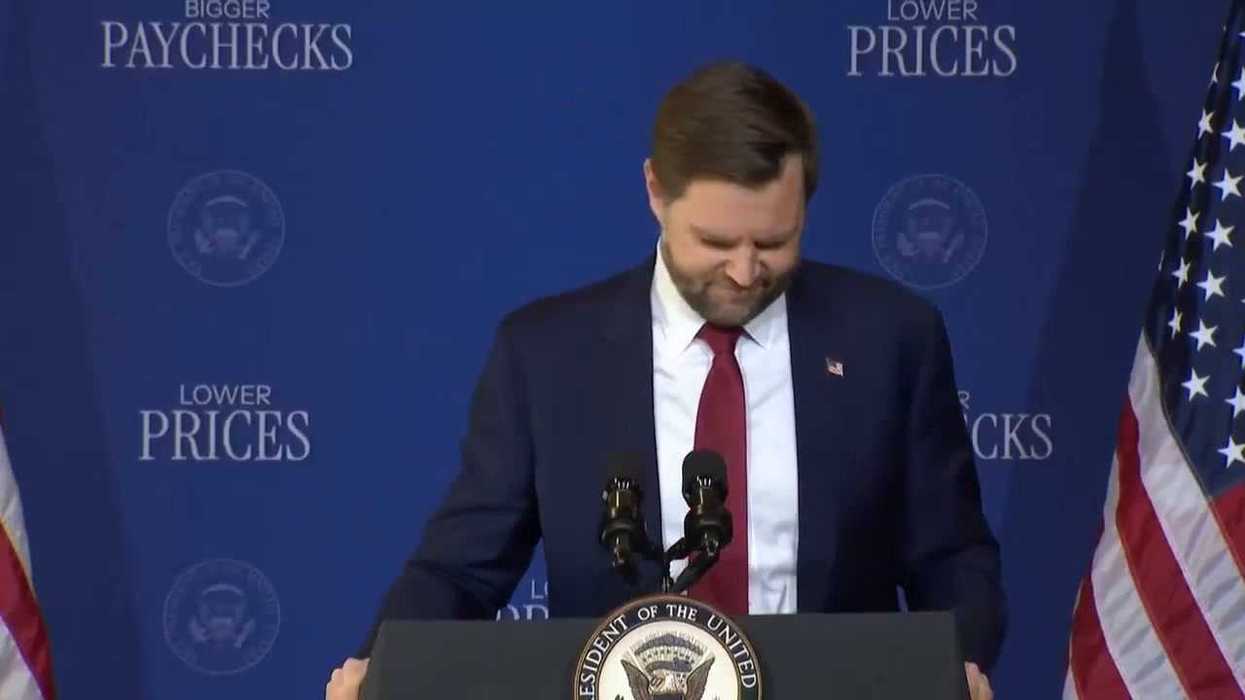 JD Vance somehow blames Joe Biden for the current rise in gas prices - despite Iran war