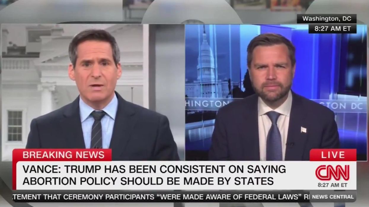 JD Vance called a 'walking blooper reel' as CNN interview gets off to terrible start