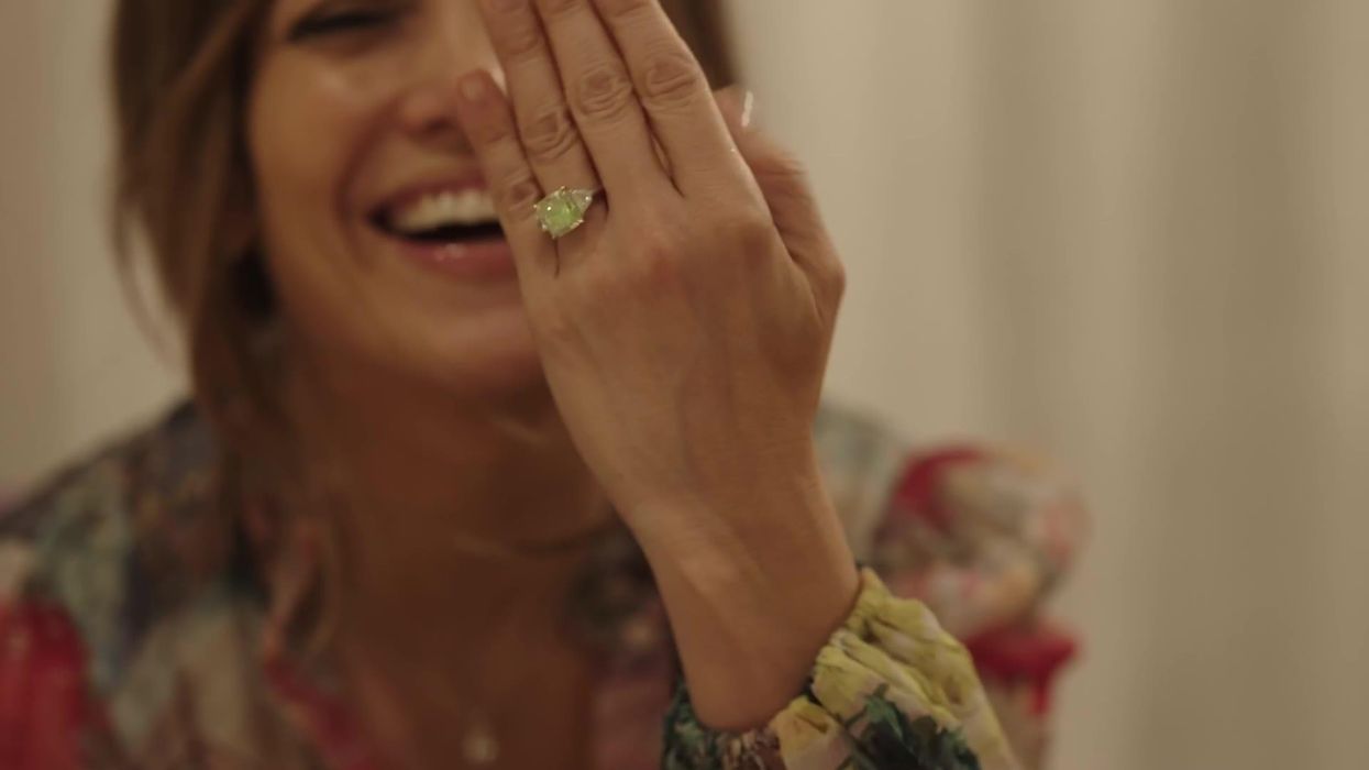 Jennifer Lopez says Ben Affleck proposed while she was in the bath