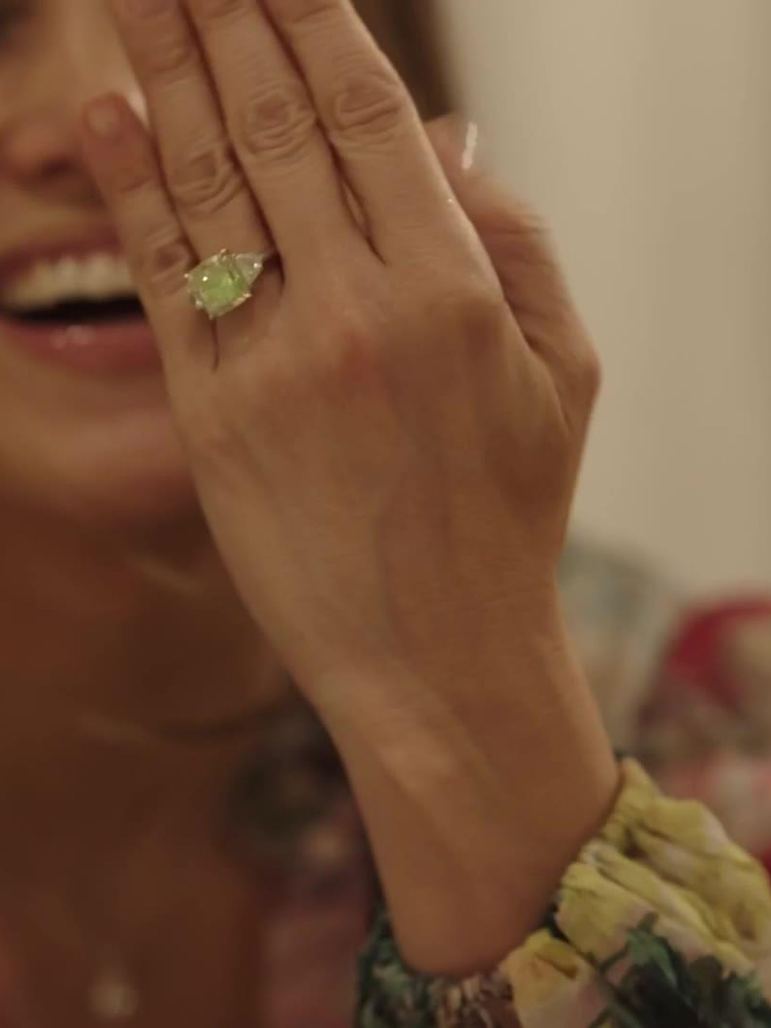 Jennifer Lopez beams as she describes moment Ben Affleck proposed to her