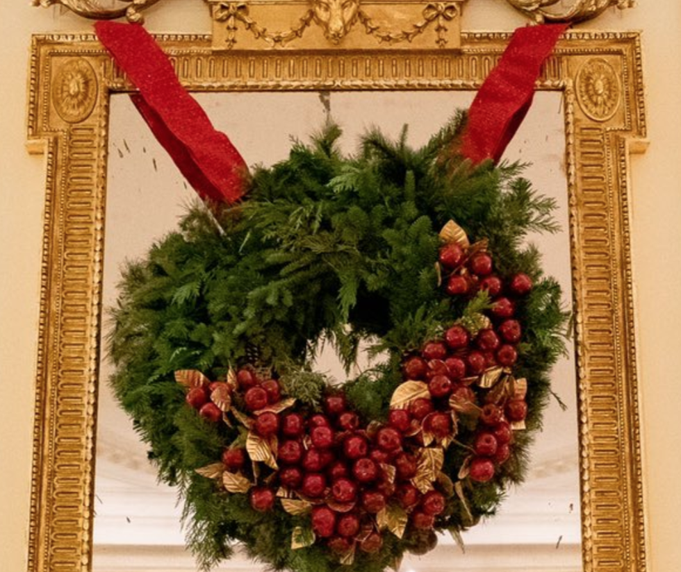 Jill Biden\u2019s 2021 Christmas wreath