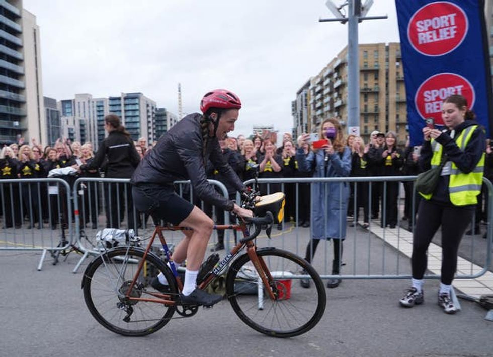 Jill Scott Sport Relief challenge