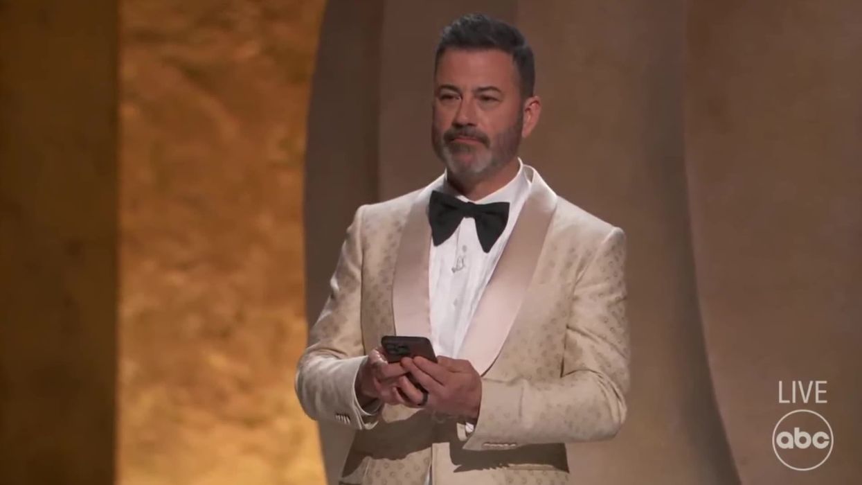 Did Emma Stone call Jimmy Kimmel 'a prick?'