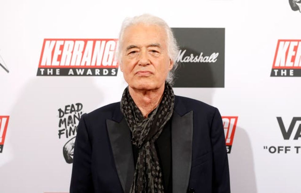 Jimmy Page is regarded as one of the greatest ever guitarists (David Parry/PA)