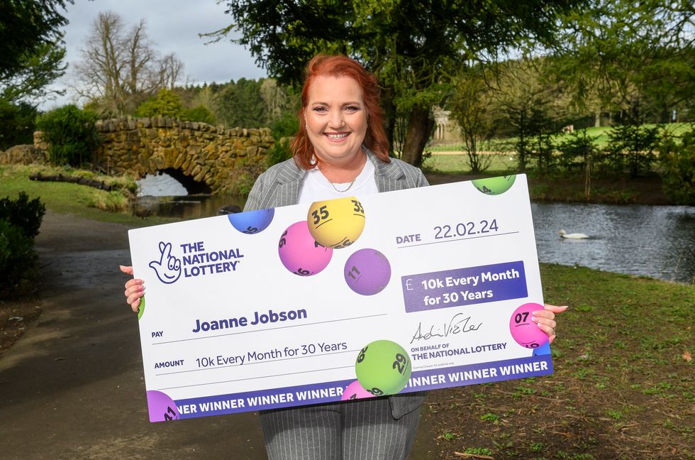 Carer, 51, to buy home and holidays after winning £10,000 a month for 30 years
