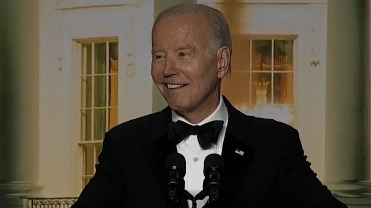 Joe Biden finally brings the 'Dark Brandon' meme to life