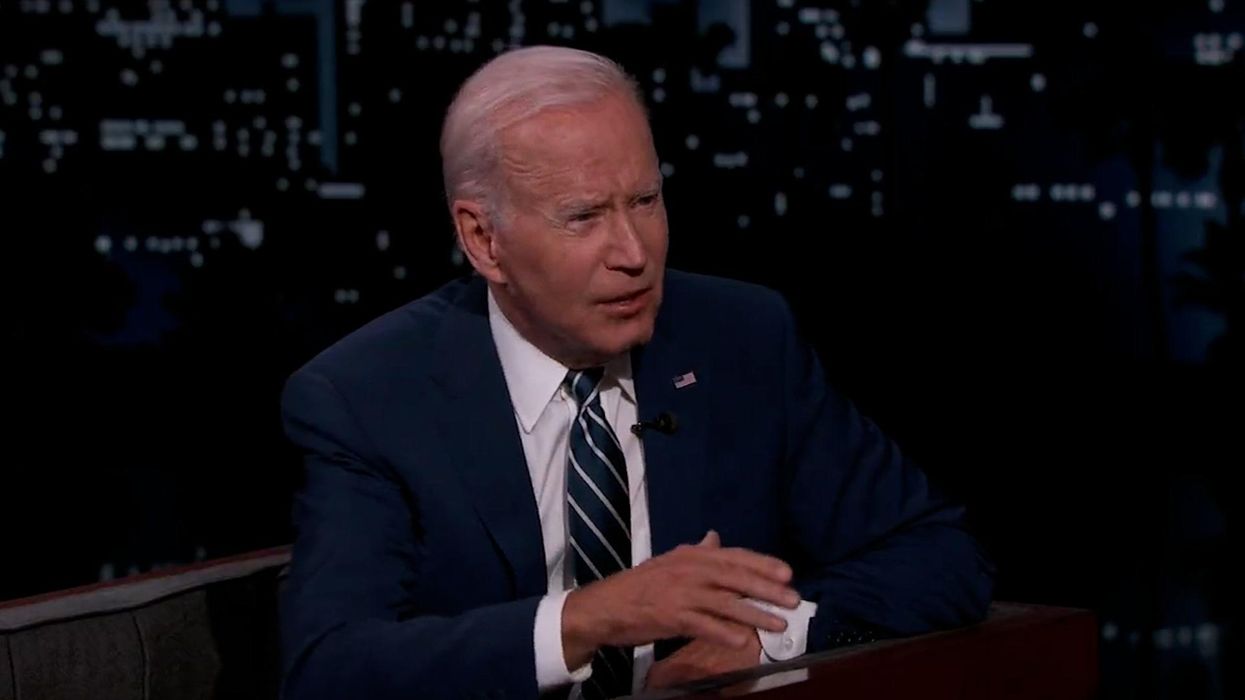 Joe Biden jokes about ‘sending Republicans to jail’ on Jimmy Kimmel