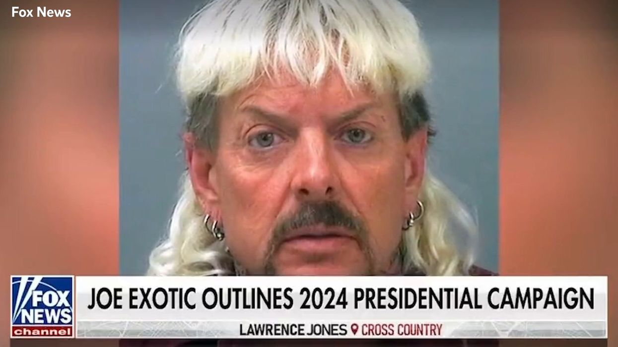'Tiger King' Joe Exotic has stark warning for Donald Trump as he switches parties for 2024 election