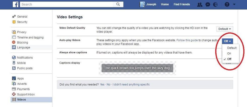 Joe Vesey-Byrne/Facebook