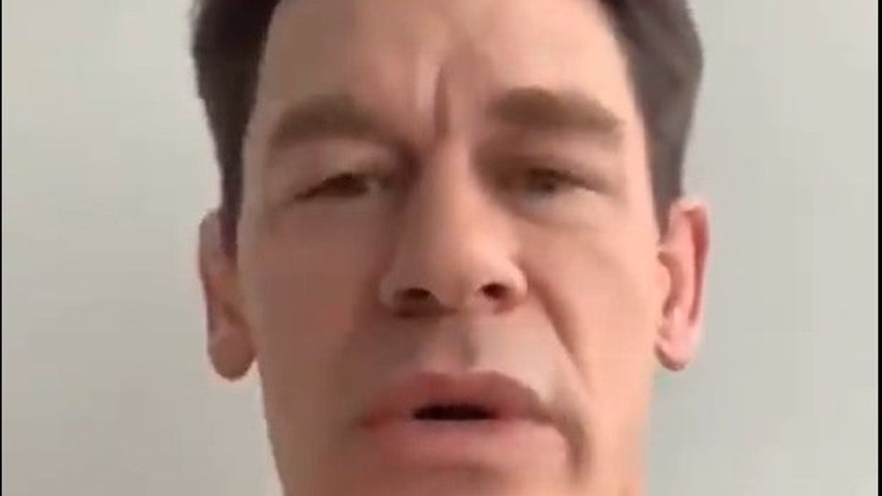 <p>John Cena apologised in a video</p>