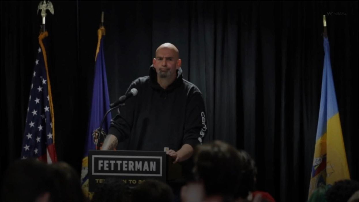 John Fetterman is selling 'body double' merchandise after he became a conspiracy theory